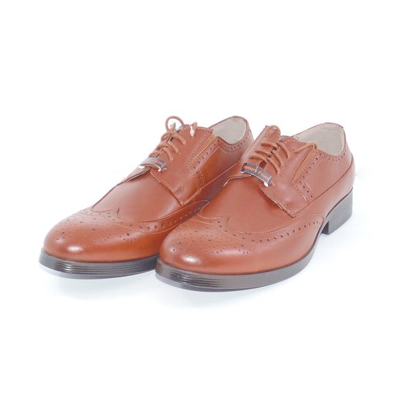 Deer Stags Assemble WingTip Dress Shoes Size 9.5 - Picture 1 of 8